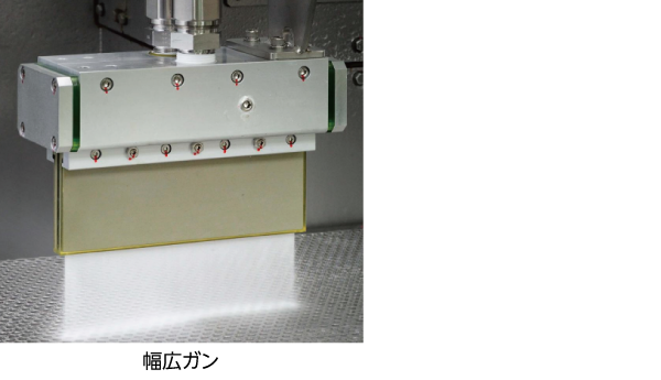 薄板状ワーク用ウェットブラスト装置　mini PFE 200